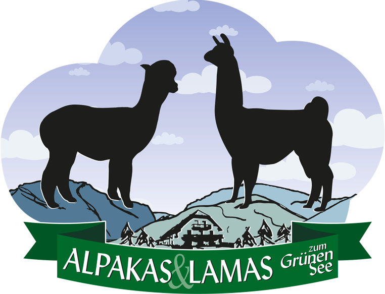 Alpakas und Lamas zum Grünen See